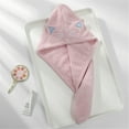 thumbnail image 1 of Quickly Dry Hair Hat Towel Water Absorption Rice Cap Accessories Ultra Lightweight Pink Super-gentle Home Textile Towels, 1 of 6