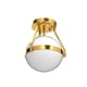 thumbnail image 4 of Lámpara de Techo Lakumu Globo Estilo Mid Century en Oro Cepillado, 4 of 8