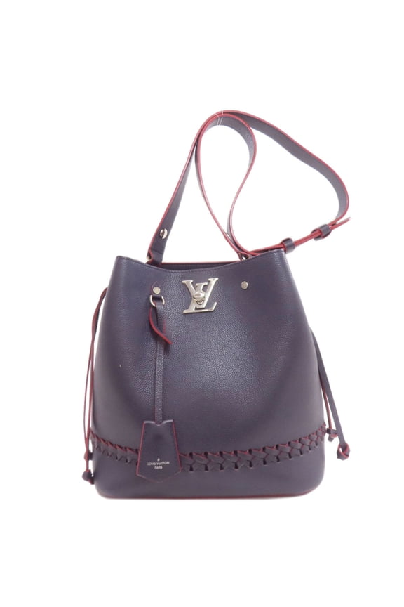 Pre-Owned Louis Vuitton M54681 Lockme Bucket Shoulder Bag Leather Women's LOUIS VUITTON
