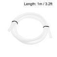 thumbnail image 3 of Unique Bargains 3/16'' x 1/4''x 3.3ft Tubing Tube Air Hose Pipe for Pump Transfer Silicone White 1pcs, 3 of 3