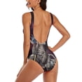 thumbnail image 3 of Apex Legends Lifeline Womens Bathing Suits One Piece Swimsuits Cute Bikini Printed Swimwear Cover Up Dress M, 3 of 7