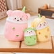thumbnail image 5 of Oso de peluche de dibujos animados Kawaii, almohada en forma de taza de té de burbujas, juguetes de peluche, cojín trasero suave relleno de la vida Real, divertido regalo de comida Boba, 5 of 5