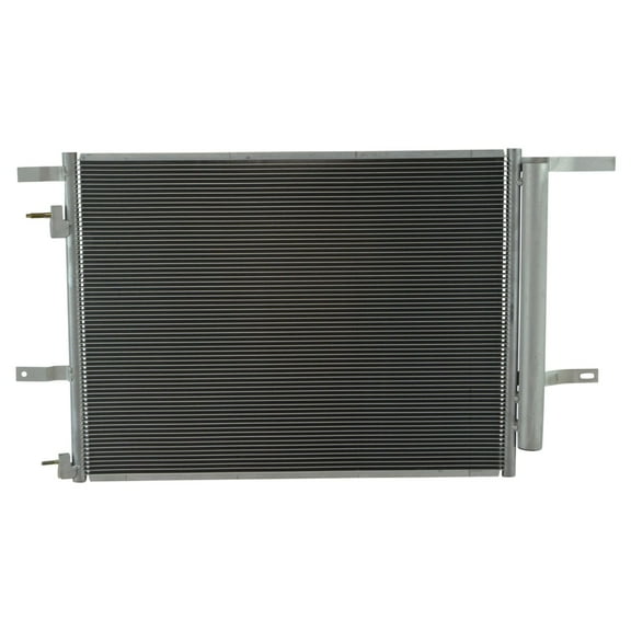 TRQ AC Condenser A/C Air Conditioning w/ Receiver Drier for Fusion MKZ ACA84595 Fits select: 2013-2018 FORD FUSION SE, 2013-2016 LINCOLN MKZ