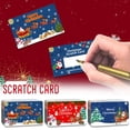 thumbnail image 3 of 50PCS Christmas Layer Scratch-Off Cards DIY Make Your Scratch Tickets Own, 3 of 8