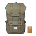 thumbnail image 1 of KAUKKO School Travel mochila para universidad flexible con portátil para 15",22L(Nylon/Verde) KAUKKO  EP5green, 1 of 5