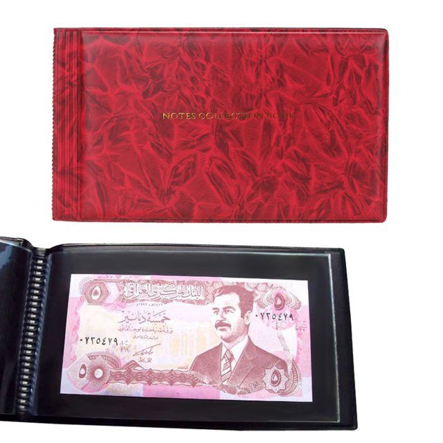 Currency Album Protective Fashion Money Collection Album Paper Money Pocket
