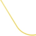 thumbnail image 4 of 14K Yellow Gold Men & Women's 18" 2.7mm Triple Herringbone Chain Necklace, 4 of 4