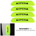 thumbnail image 2 of Car Reflective Warning Sticker4Pcs Self adhesive Car Car Safety Sticker Car Door Sticker Best in its Class, 2 of 5