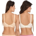 thumbnail image 2 of Ossirrio Women's Delicate Everyday Plus Size Cotton Bra Full Coverage Non Wired Non Padded Bra, 2 of 5