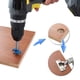 thumbnail image 5 of Juego de taladro con plantilla para orificio de bisagra de 35mm, abridor de orificio de puerta DIY, guía de bisagras ocultas Likrtyny 5gh1gz0jc3xy1jv5, 5 of 9