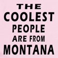 thumbnail image 2 of CafePress - The Coolest People Are From Montana Infant Bodysui - Baby Light Bodysuit, Size Newborn - 24 Months, 2 of 4