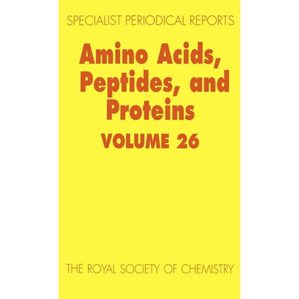 Amino Acids, Peptides and Proteins Volume 26 (Hardcover)
