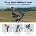 thumbnail image 3 of Placa de Liberación Rápida SmallRig de 5" para Gimbals DJI RS, 3 of 9