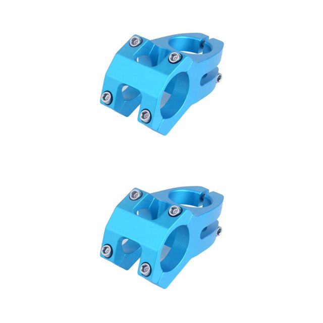 Vástago de bicicleta de montaña Eigraketly 31,8 MM manillar piezas ciclismo al aire libre Azul 2Conjunto