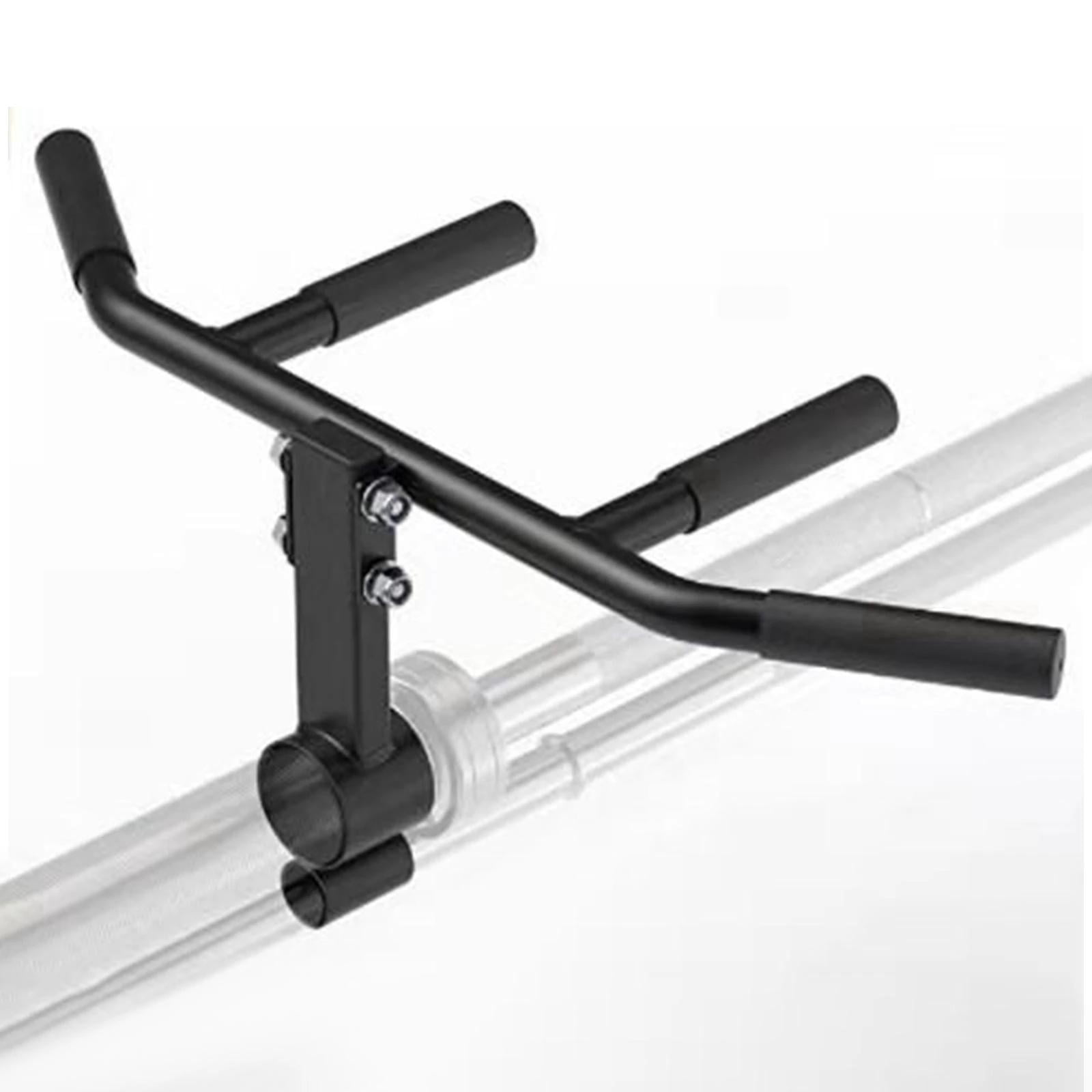 DimyFew Portable Bar Row Barbell Attachment Easy to Install Back Landmine Barbell Handle