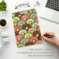 thumbnail image 4 of FMSHPON Cute Donut Food Clipboard Hardboard Wood Nursing Clip Board and Pull for Standard A4 Letter 13x9 inches, 4 of 7