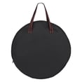thumbnail image 1 of Bunblic Sac de Batterie Idiot 14 Pouces Sac de Rangement Sac de Batterie pour Rangement de Batterie Passionné de Musique Rayure Rouge, 1 of 8