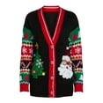thumbnail image 4 of Holiday Time Embellished Cardigan Sweater, Women's, Sizes XS-XXXL, 4 of 4