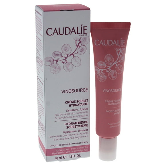 Vinosource Moisturizing Sorbet by Caudalie for Women - 1.3 oz Cream