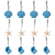 thumbnail image 1 of Naiovety Juego de ganchos colgantes con forma de concha de estrella de mar, juego de ganchos colgantes de acero inoxidable, juego de ganchos dobles para Juegos de accesorios de baño No.2 Naiovety HA025013-02, 1 of 6