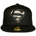 thumbnail image 2 of Superman Silver Symbol New Era 59Fifty Fitted Hat-7 1/2 Fitted, 2 of 4