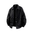thumbnail image 4 of Under 10 dollars! Mens Winter Padding Jacket Lightweight Men's Casure Coat Quilting Classic Paded Rib Collar Bomber Mens Qulited Jackets, 4 of 7