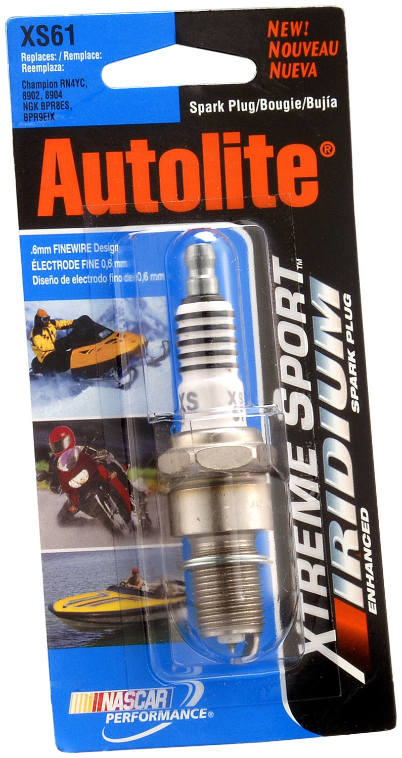 Autolite XS61DP Xtreme Sport Iridium Powersports Spark Plug - Display Pack