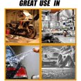 thumbnail image 5 of Delantal impermeable de PVC-110×80cm, negro, para hombres y mujeres, impermeable y resistente al aceite, apto para limpieza, trabajos de laboratorio, sacrificio, cuidado de perros, 5 of 5