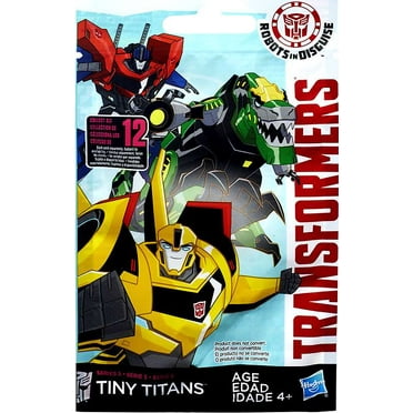 Transformers Robots In Disguise Tiny Titans Series 6 Mystery Box Walmart Com