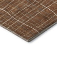 thumbnail image 3 of Addison Rugs Mayfield Premium Machine Washable Transitional Stripes Paprika Rectangle Rug, 9' x 12', 3 of 6