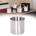 thumbnail image 2 of Water Bottle Cup Stainless Measuring Cups 120Ml /250Ml / 350Ml with Graduated Markings Multi Function Kitchen Measuring Cups for Baking and Rice Without Handles, 2 of 9