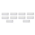 thumbnail image 1 of 10 pack of White Battery Cover for Nintendo Wii Controller Remote, 1 of 5