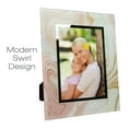 thumbnail image 5 of Excello Global Products EGP-HD-0199 Decorative Picture Frame, Silver Accents Border Picture Frame, Holds 5" X 7" Picture, Tabletop and Wall Picture Frames, Green, 10" X 7", 5 of 5