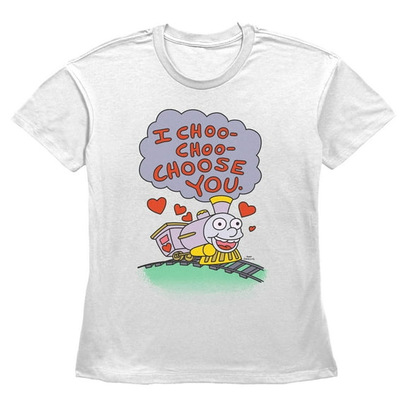Women's The Simpsons I Choo-Choo-Choose You Graphic T-Shirt