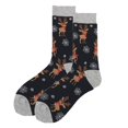 thumbnail image 1 of Christmas Halloween Cute Print Letter Short Socks, 1 of 2