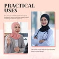 thumbnail image 6 of Miaocao Hijab Cap for Women Adjustable Muslim Stretchy Turban Full Cover Shawl Cap Full Neck Coverage Small and medium, 6 of 6