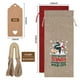 thumbnail image 2 of Set de regalo Sailup, reutilizables, de 750 ml, 12 bolsas de vino de arpillera, 2 of 7