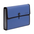 thumbnail image 2 of U BRANDS Performance Poly 13 Pocket Expandable File Folder, Blue, 4565U, 2 of 7
