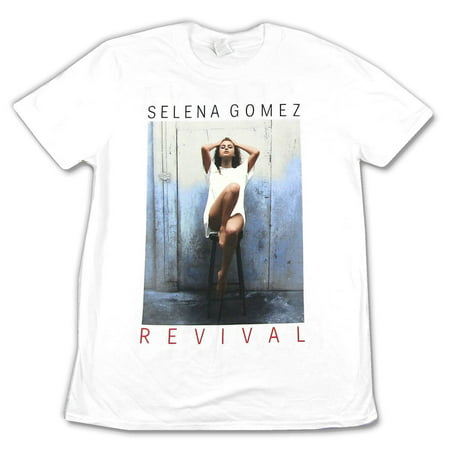 Selena Gomez Revival 2016 World Tour White T (Best Images Of Selena Gomez)