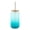 Teal, variant on Purple Frosted Glass Sublimation Tumbler by Make Market – 18oz Drinkware with Bamboo Lid & Metal Straw - Designed for Custom Heat Transfer - Hand Wash Only - 12 Pack