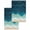 teal, variant on Turquoise Waves Kitchen Dish Towels for Drying Dishes Set of 2, Simple Ombre Abstract Sea Waves Art Waffle Weave Microfiber Hand Tea Bathroom Towels Quick Dry & Absorbent Towel 15.7x23.6