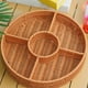 thumbnail image 1 of Utensilios de cocina, cesta de almacenamiento tejida de caña, cesta de almacenamiento tejida para mesa, cesta de almacenamiento para bocadillos de frutas secas, bandeja de regalo de felicidad de fruta, 1 of 6