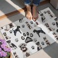 thumbnail image 4 of Schnauzer Dogs Door Rugs,Washable Non Slip Door Mats Indoor,Decorative Door Mats,Entry Mat Indoor for Entrance,Bedroom,Kitchen,Bathroom,20"x32", 4 of 6