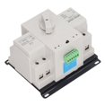 thumbnail image 2 of Interruptor de transferencia automática de doble potencia, minigenerador, interruptor de cambio para casa, tienda, edificio, CA 230 V, 63 A, 2 of 14