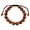 Goldsand Stone, variant on Natural Gemstone Shamballa Style Bracelet