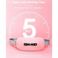 thumbnail image 3 of menstruation heating pad wireless electric heating belt heating pad back support heated for back cramps abdominal pain heating pad for women 3 tempera, 3 of 5