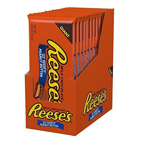 REESE's Giant Filled Peanut Butter, (6.8Ounce Bar, Pack of 12