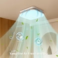 thumbnail image 4 of Extractor de baño Consciot 50 CFM con luz 1.0 Sone 16W, 4 of 7