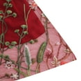 thumbnail image 2 of IBTOM CASTLE Women Vintage Dress 1950s Sleeveless Mesh Patchwork Cocktail Swing Dress Floral Embroidery Flare A-Line Dress Wedding Guest Evening Prom Gown XXL Red Ruffle, 2 of 8