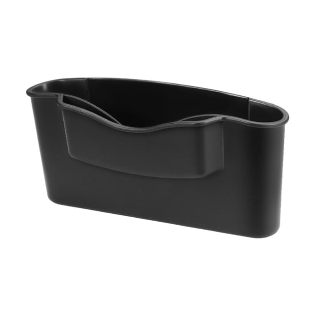 Zorion Car Interior Storage Box Organizer with Armrest Dashboard Phone Holder Container Black